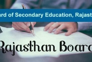 Board of secondary education Rajasthan