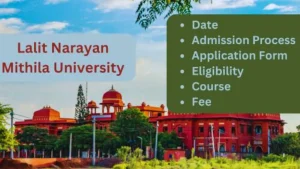Lalit narayan mithila university course admissions