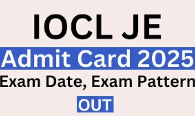 Iocl admit card