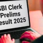 sbi clerk prelims result 2025